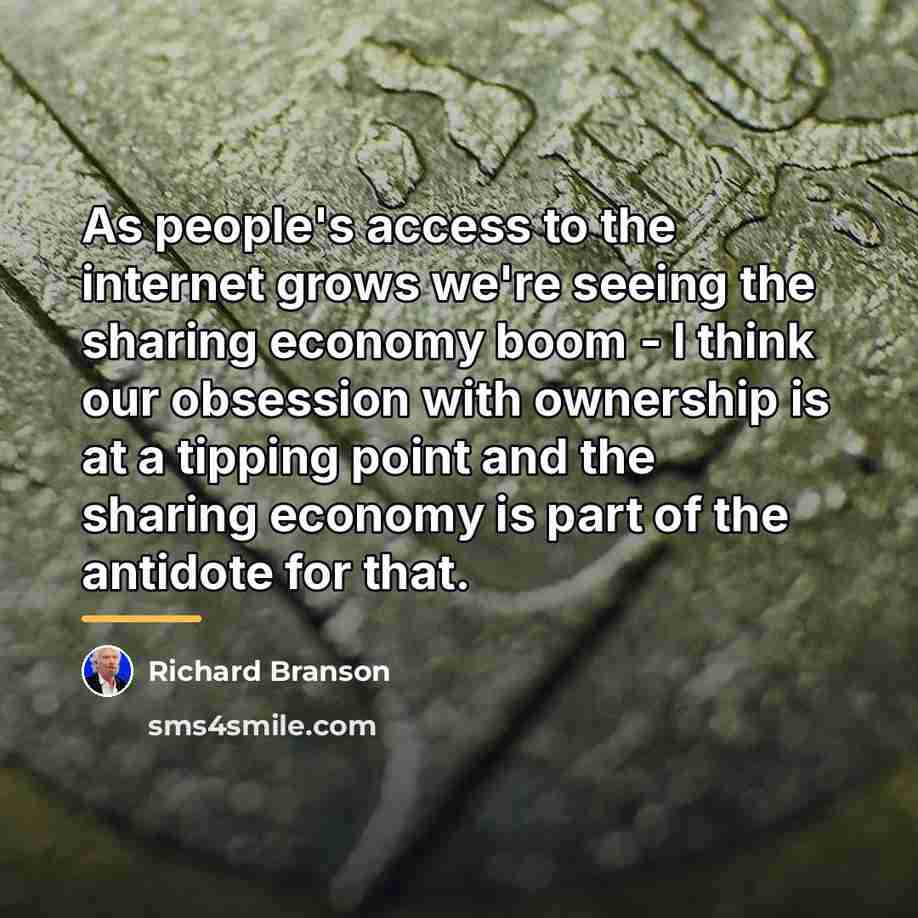 “As people's access to the internet grows we're seeing the…” quote by Richard Branson