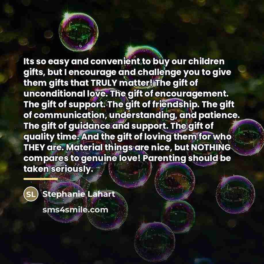 “Its so easy and convenient to buy our children gifts,…” quote by Stephanie Lahart