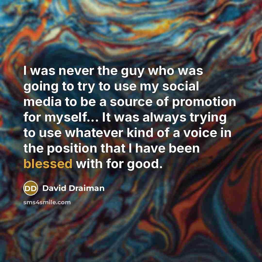 “I was never the guy who was going to try…” quote by David Draiman