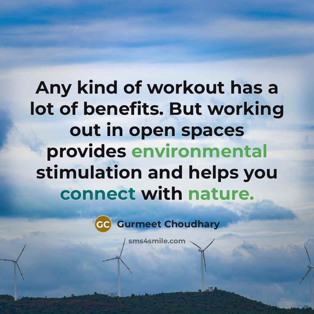 “Any kind of workout has a lot of benefits. But…” quote by Gurmeet Choudhary