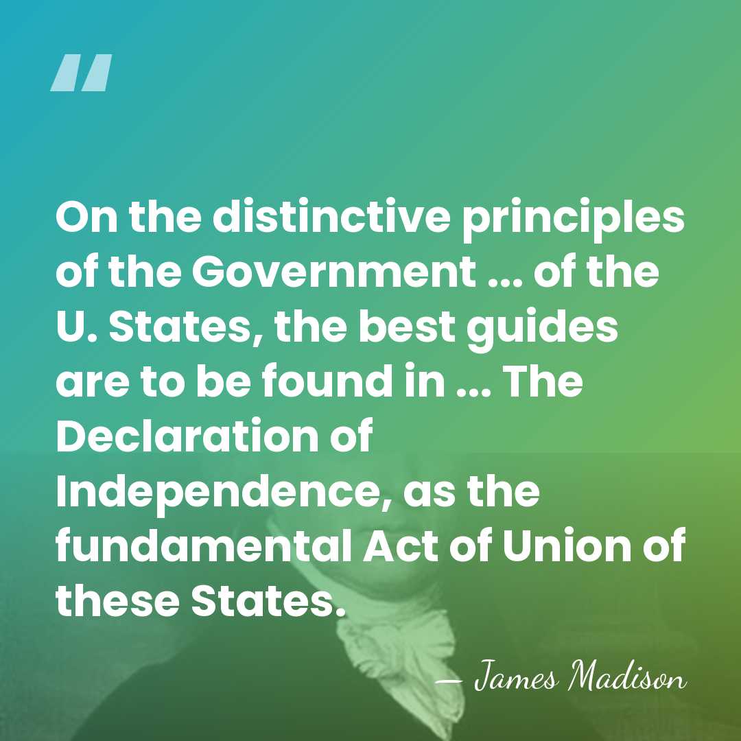 On the distinctive principles of the Government ... of the U. States,&hellip; - James Madison