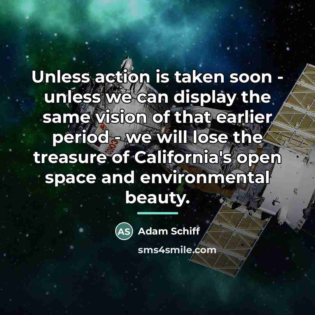 “Unless action is taken soon - unless we can display…” quote by Adam Schiff