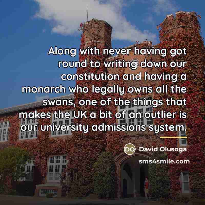“Along with never having got round to writing down our…” quote by David Olusoga