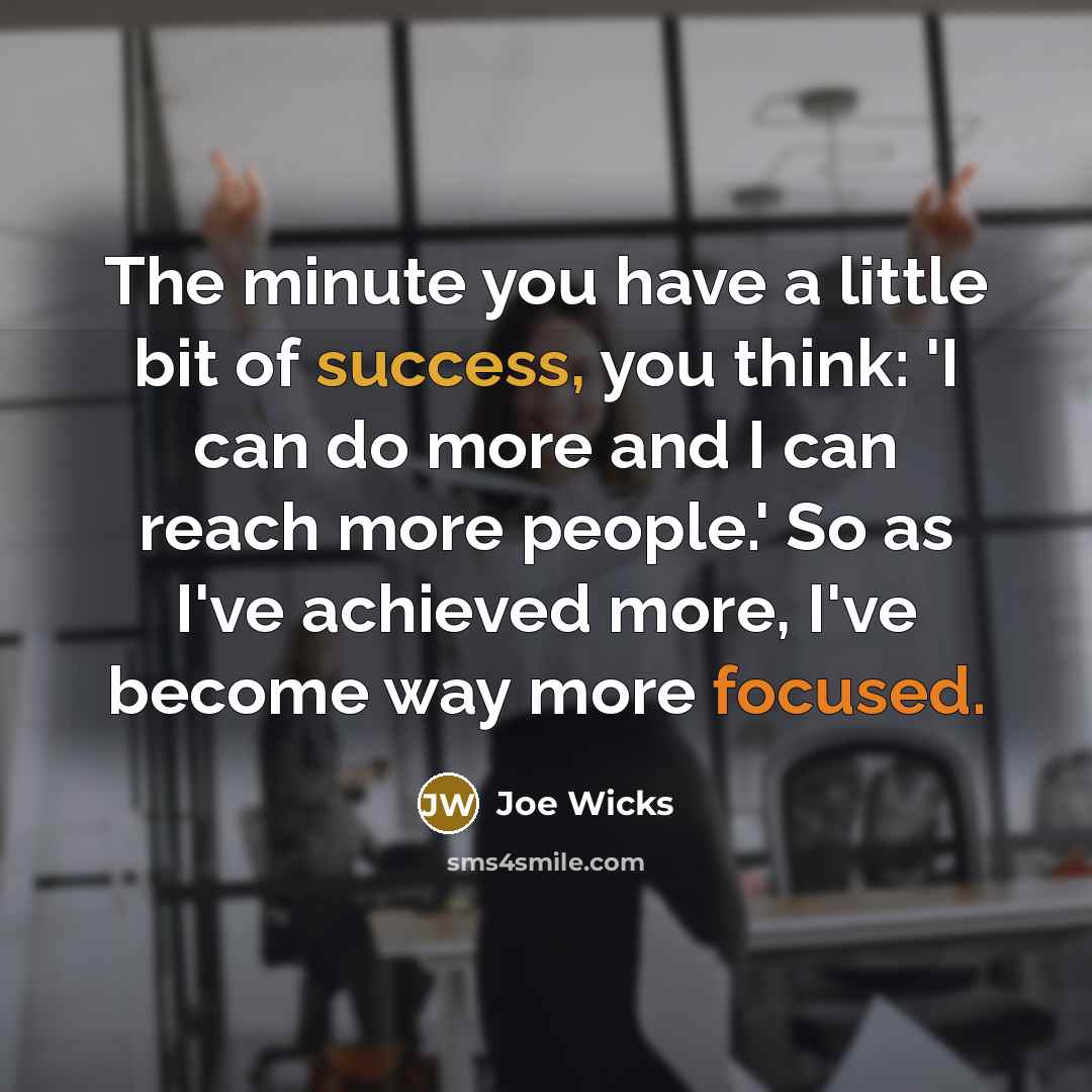 “The minute you have a little bit of success, you…” quote by Joe Wicks