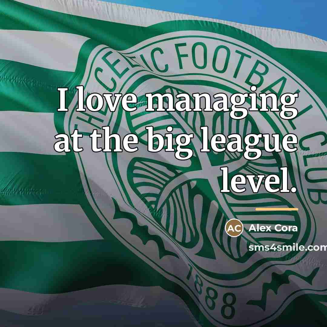 “I love managing at the big league level.…” quote by Alex Cora