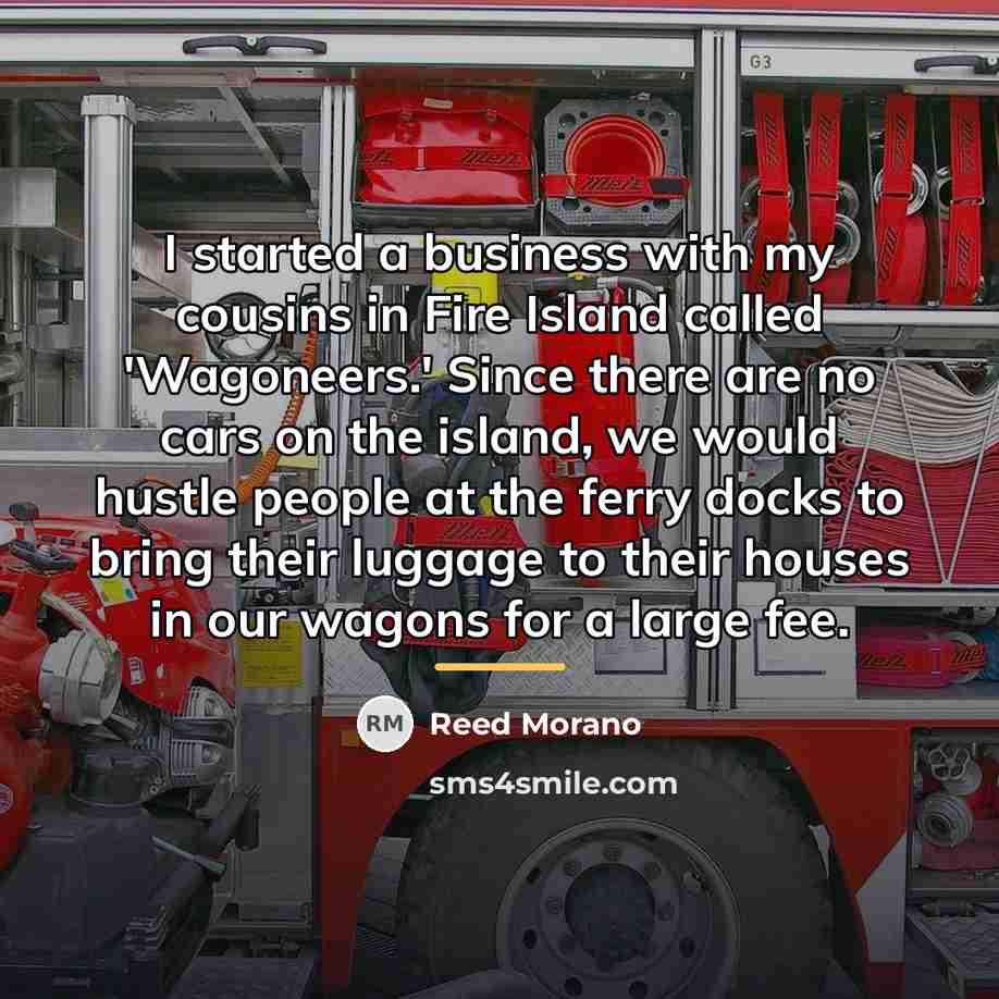 “I started a business with my cousins in Fire Island…” quote by Reed Morano