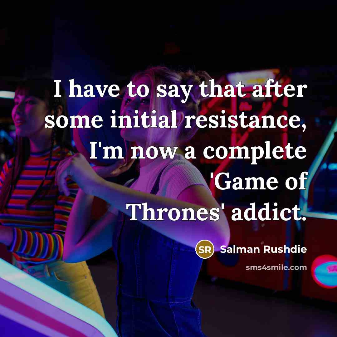 “I have to say that after some initial resistance, I'm…” quote by Salman Rushdie