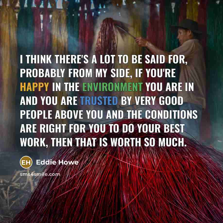 “I think there's a lot to be said for, probably…” quote by Eddie Howe