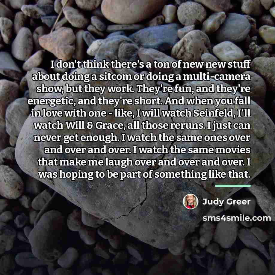 “I don't think there's a ton of new new stuff…” quote by Judy Greer