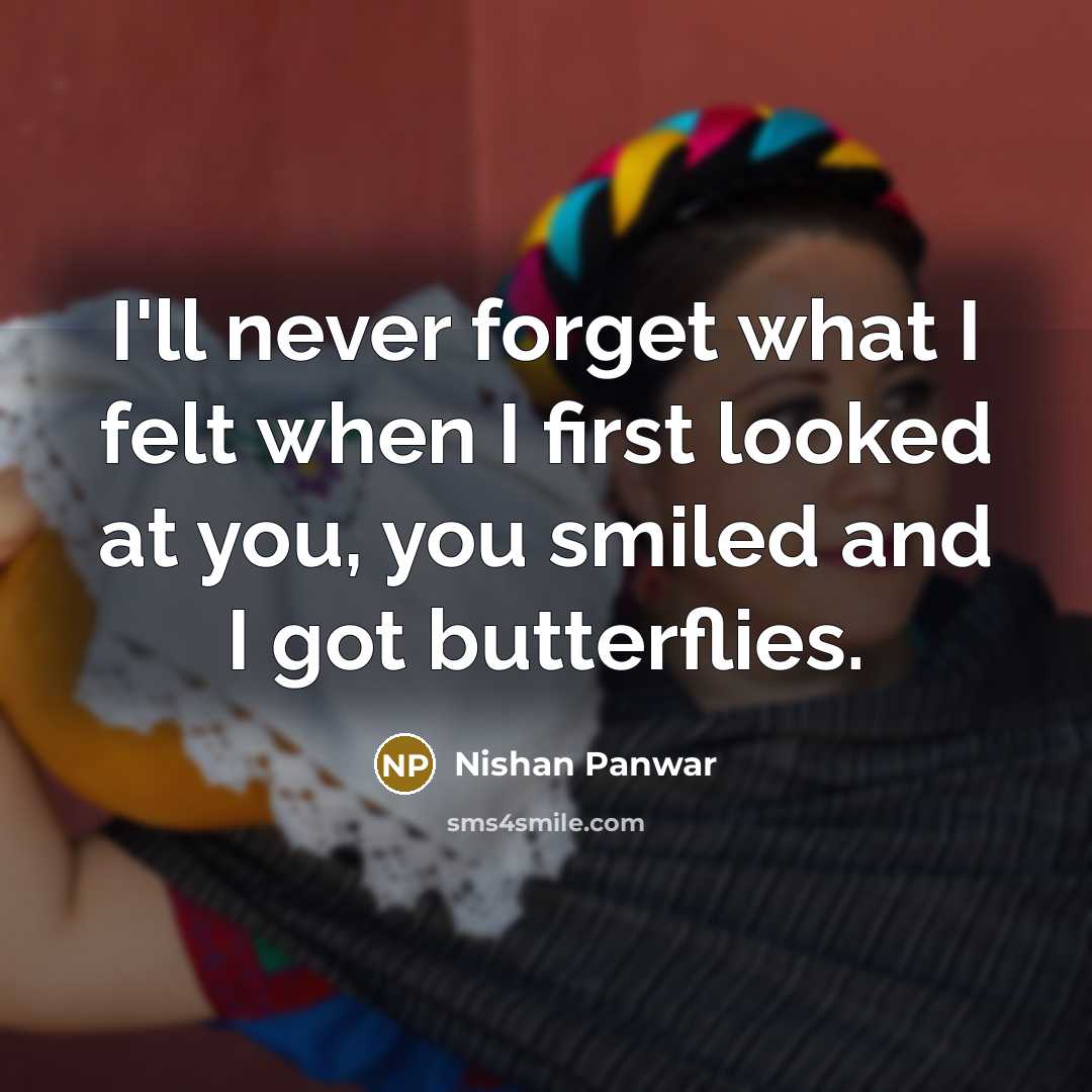 “I'll never forget what I felt when I first looked…” quote by Nishan Panwar