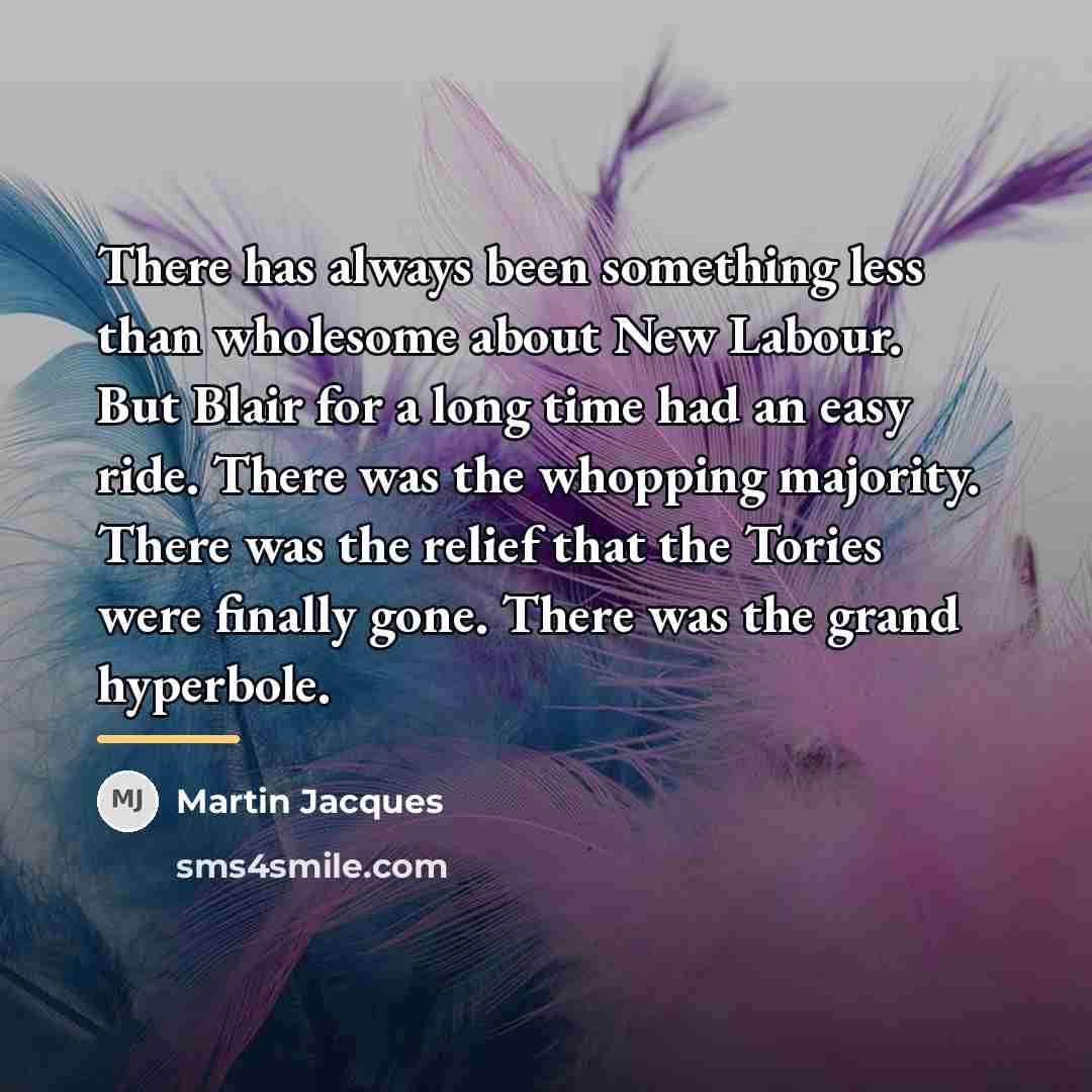 “There has always been something less than wholesome about New…” quote by Martin Jacques
