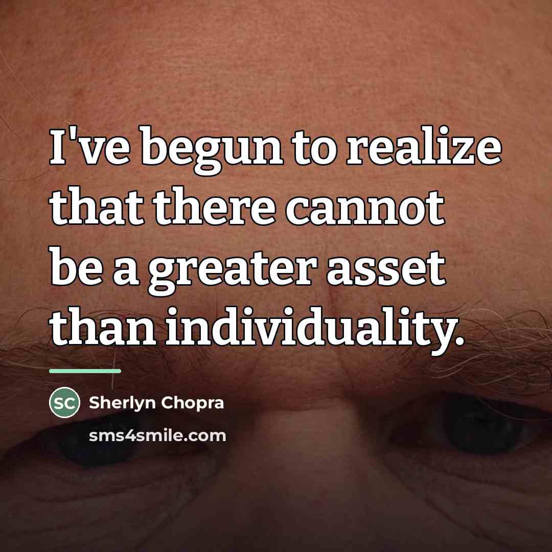 “I've begun to realize that there cannot be a greater…” quote by Sherlyn Chopra