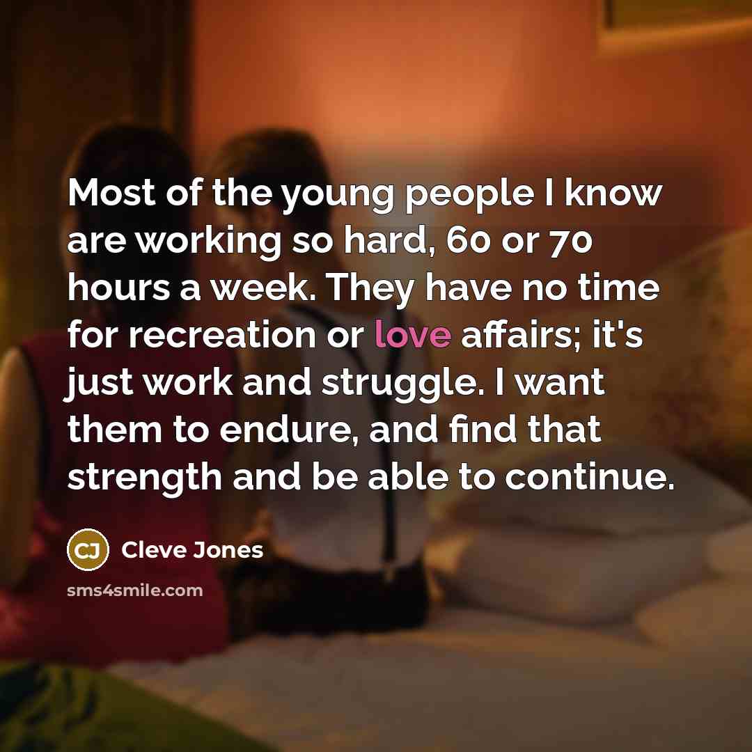 “Most of the young people I know are working so…” quote by Cleve Jones
