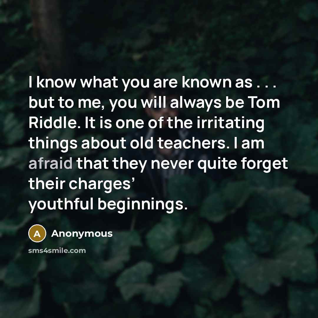“I know what you are known as . . .…” quote by Anonymous