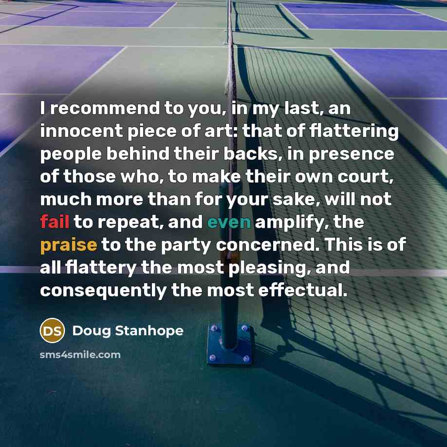 “I recommend to you, in my last, an innocent piece…” quote by Doug Stanhope