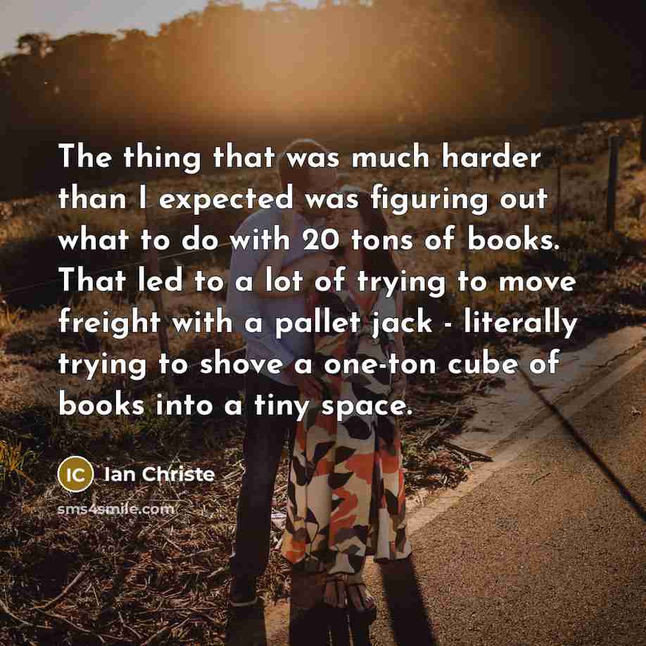 “The thing that was much harder than I expected was…” quote by Ian Christe