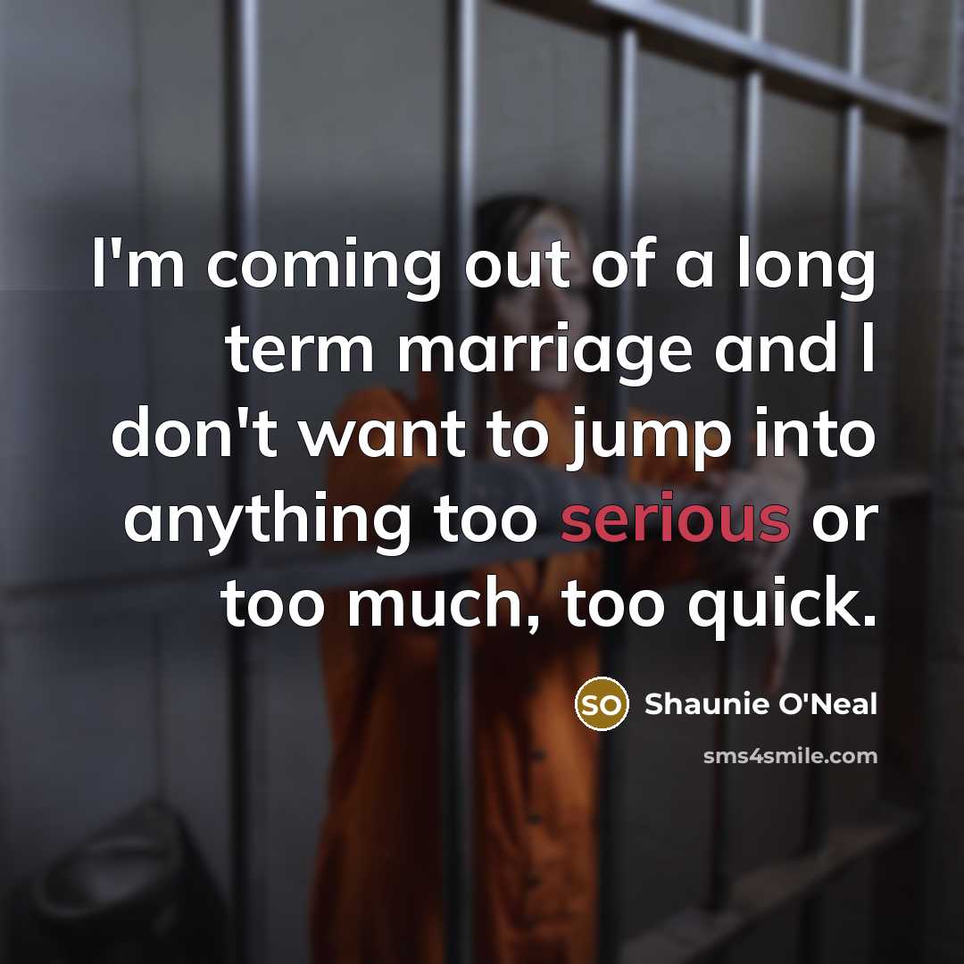 “I'm coming out of a long term marriage and I…” quote by Shaunie O'Neal