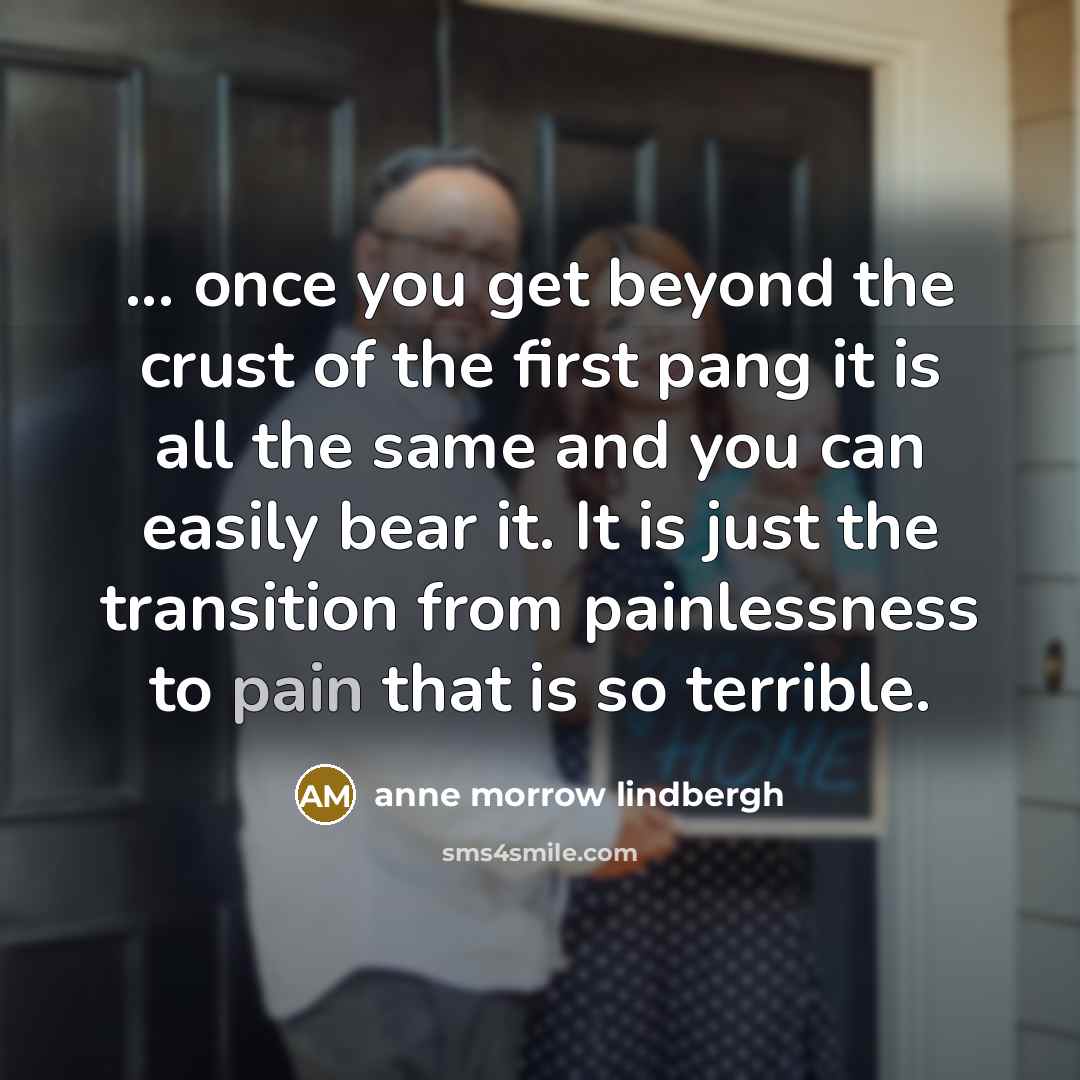 “... once you get beyond the crust of the first…” quote by Anne Morrow Lindbergh
