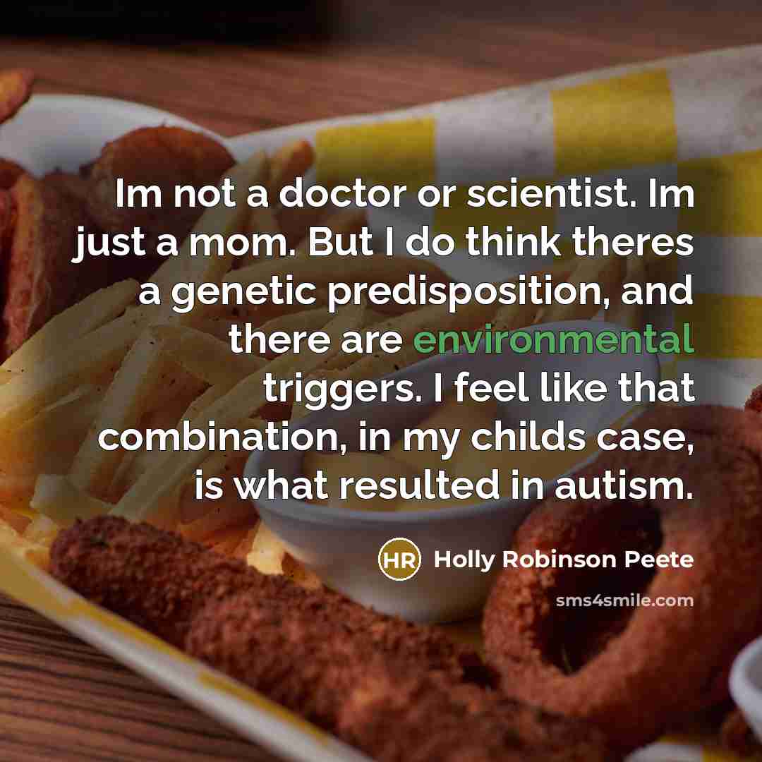 “Im not a doctor or scientist. Im just a mom.…” quote by Holly Robinson Peete