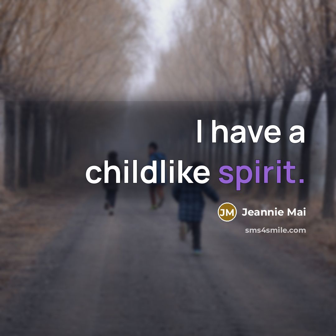 “I have a childlike spirit.…” quote by Jeannie Mai