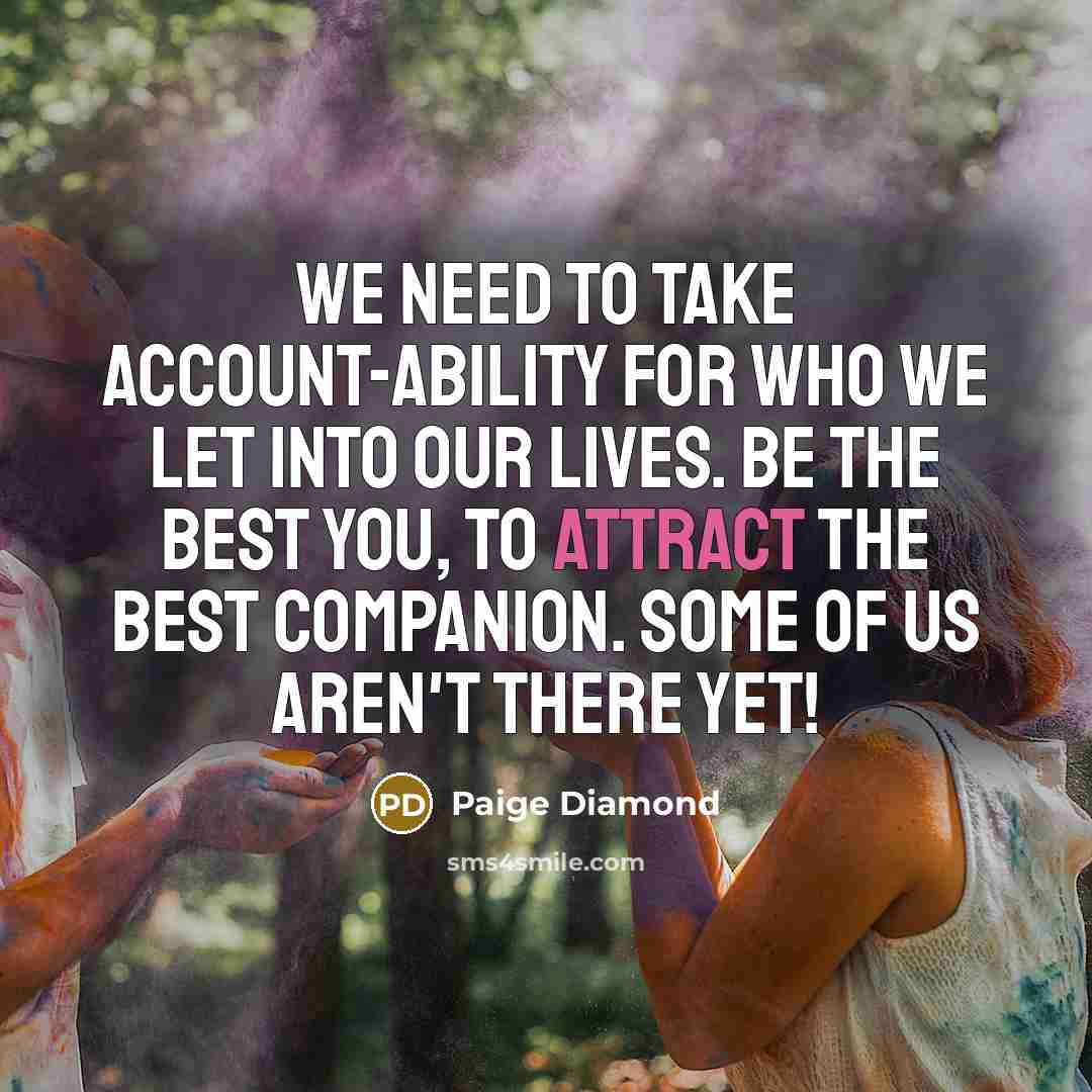 “We need to take account-ABILITY for who we let into…” quote by Paige Diamond