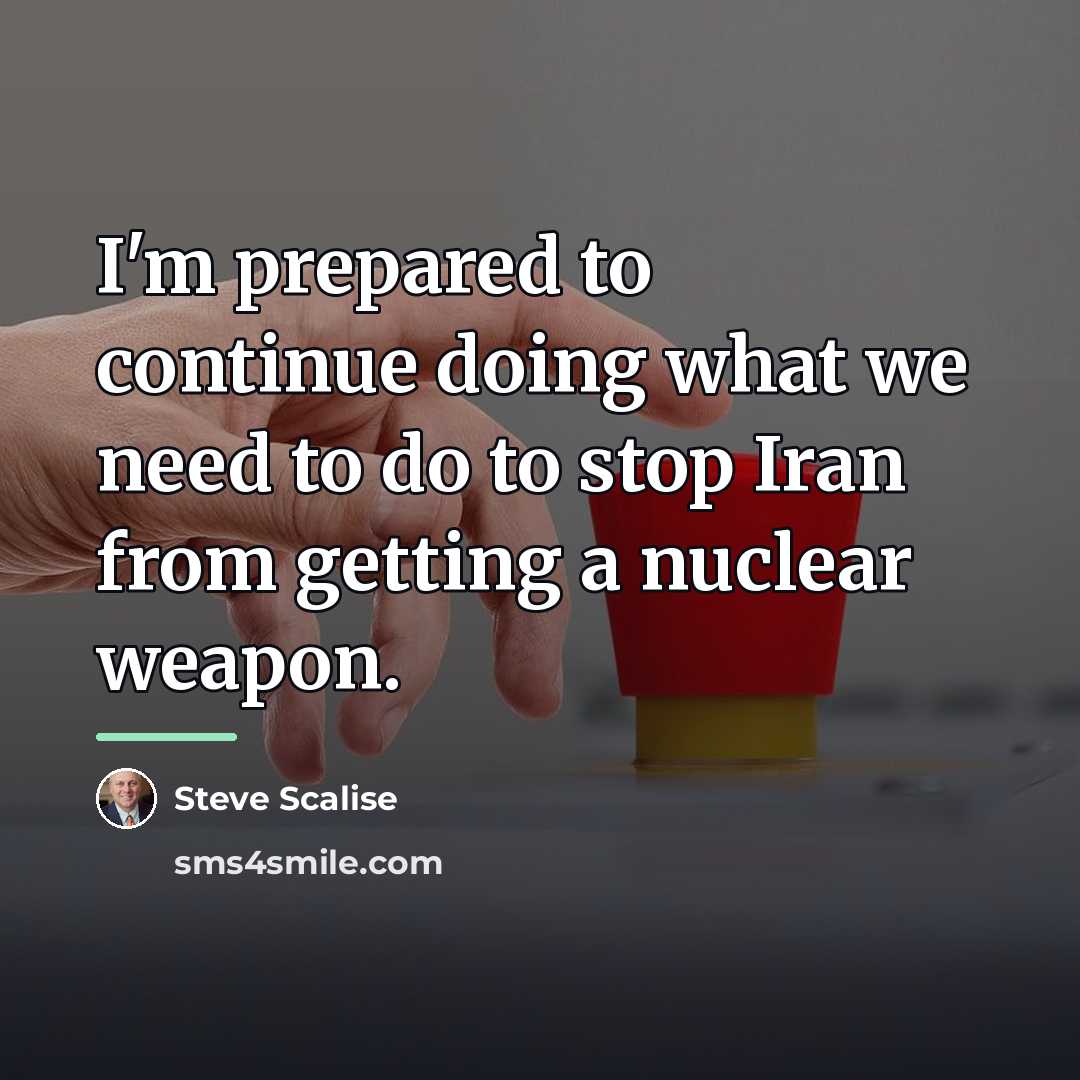 “I'm prepared to continue doing what we need to do…” quote by Steve Scalise