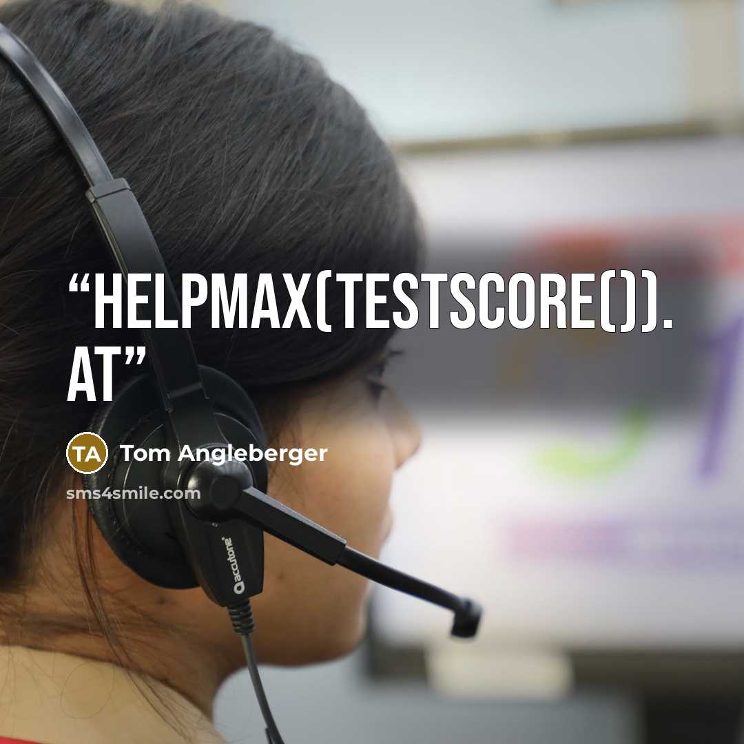 “HelpMax(TestScore()). At” quote by Tom Angleberger