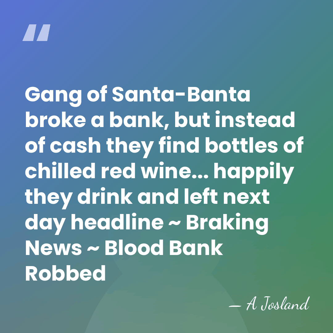 Gang of Santa-Banta broke a bank, but instead of cash they find&hellip; - A Josland
