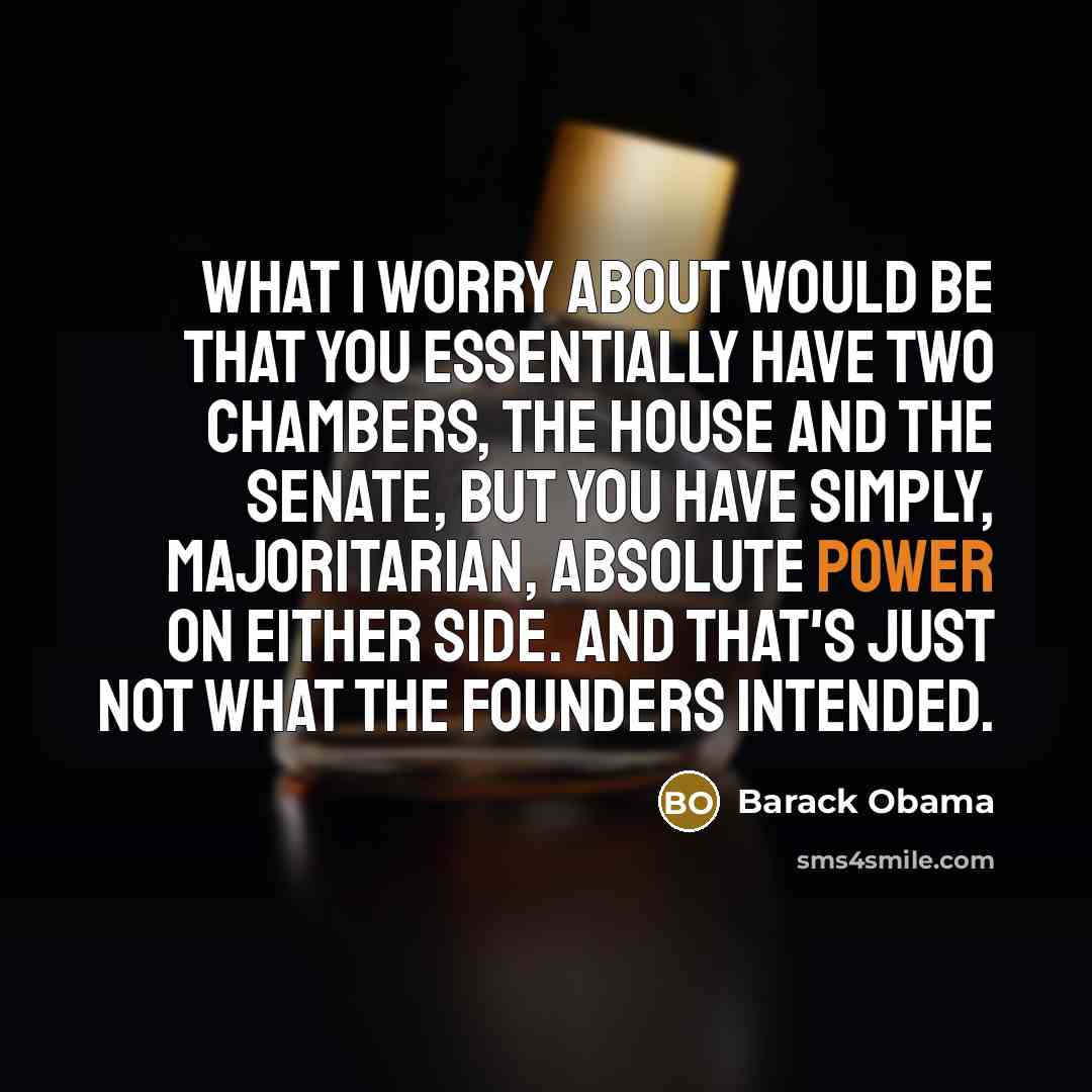 “What I worry about would be that you essentially have…” quote by Barack Obama