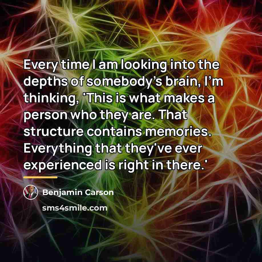 “Every time I am looking into the depths of somebody's…” quote by Benjamin Carson