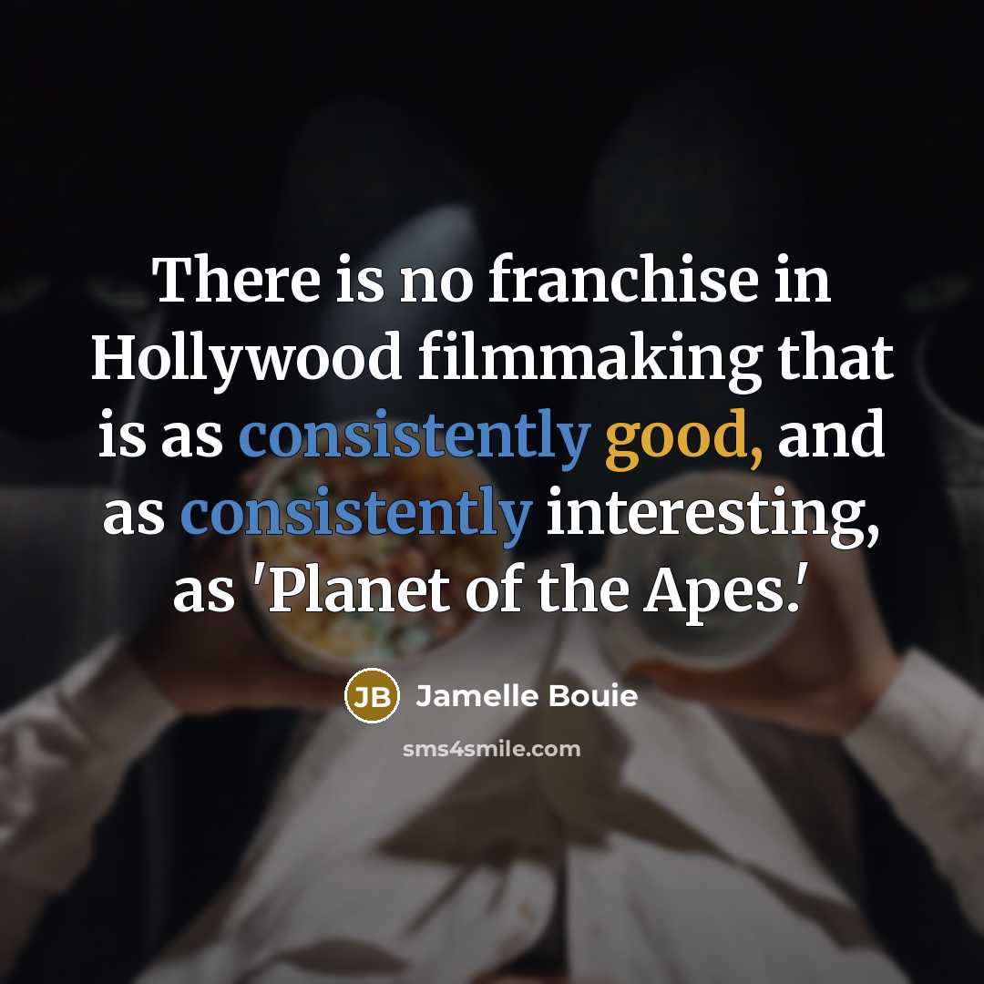 “There is no franchise in Hollywood filmmaking that is as…” quote by Jamelle Bouie