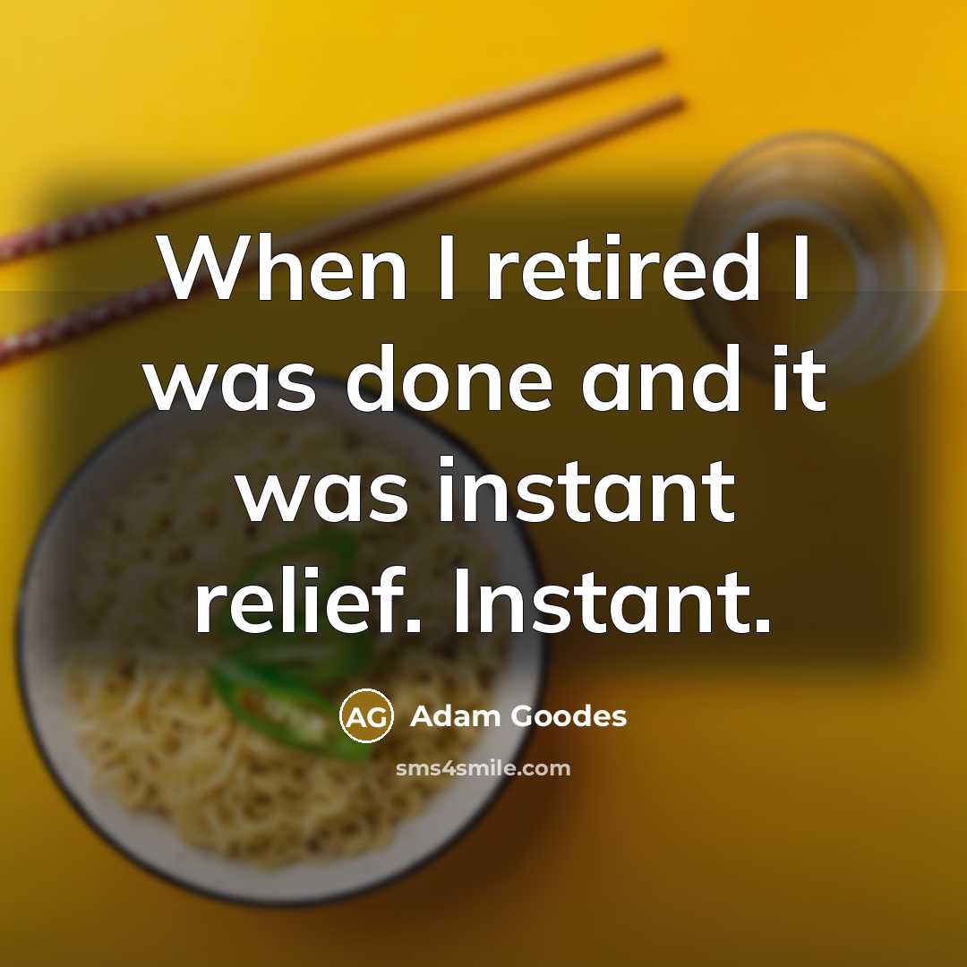 “When I retired I was done and it was instant…” quote by Adam Goodes