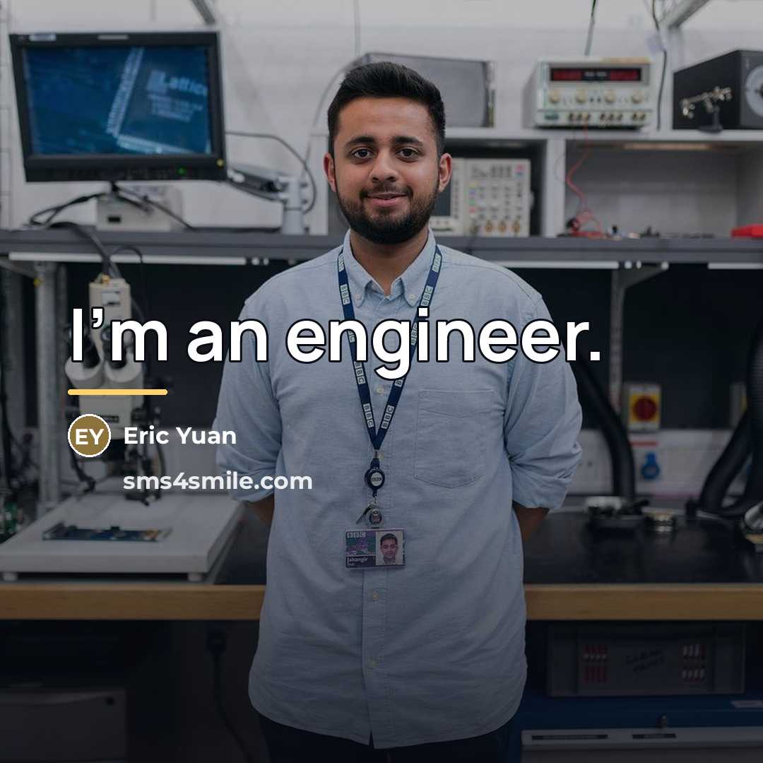 “I'm an engineer.…” quote by Eric Yuan