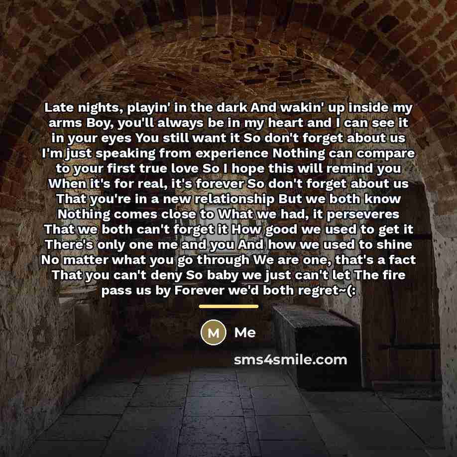 “Late nights, playin' in the dark And wakin' up inside…” quote by Me
