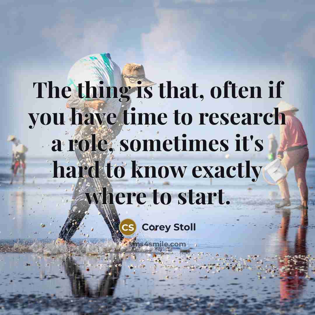 “The thing is that, often if you have time to…” quote by Corey Stoll