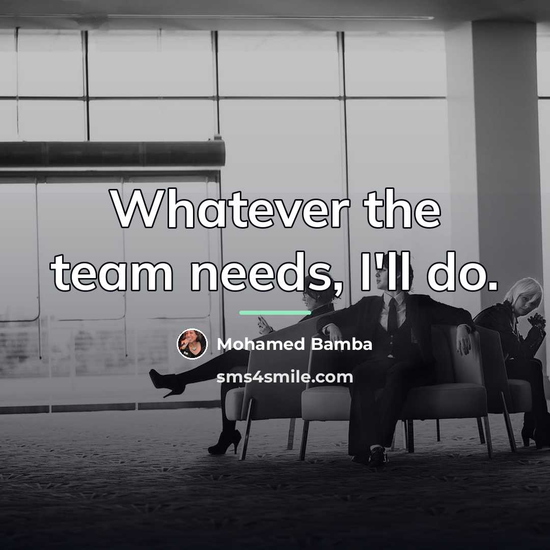 “Whatever the team needs, I'll do.…” quote by Mohamed Bamba