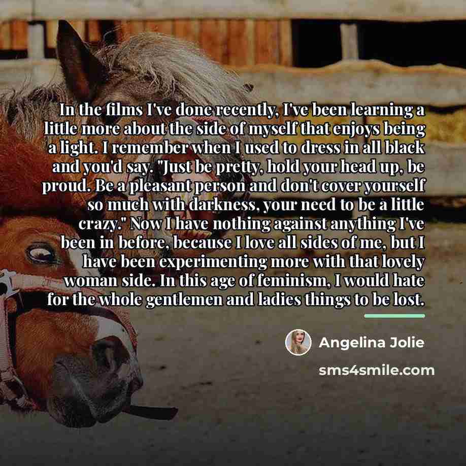 “In the films I've done recently, I've been learning a…” quote by Angelina Jolie
