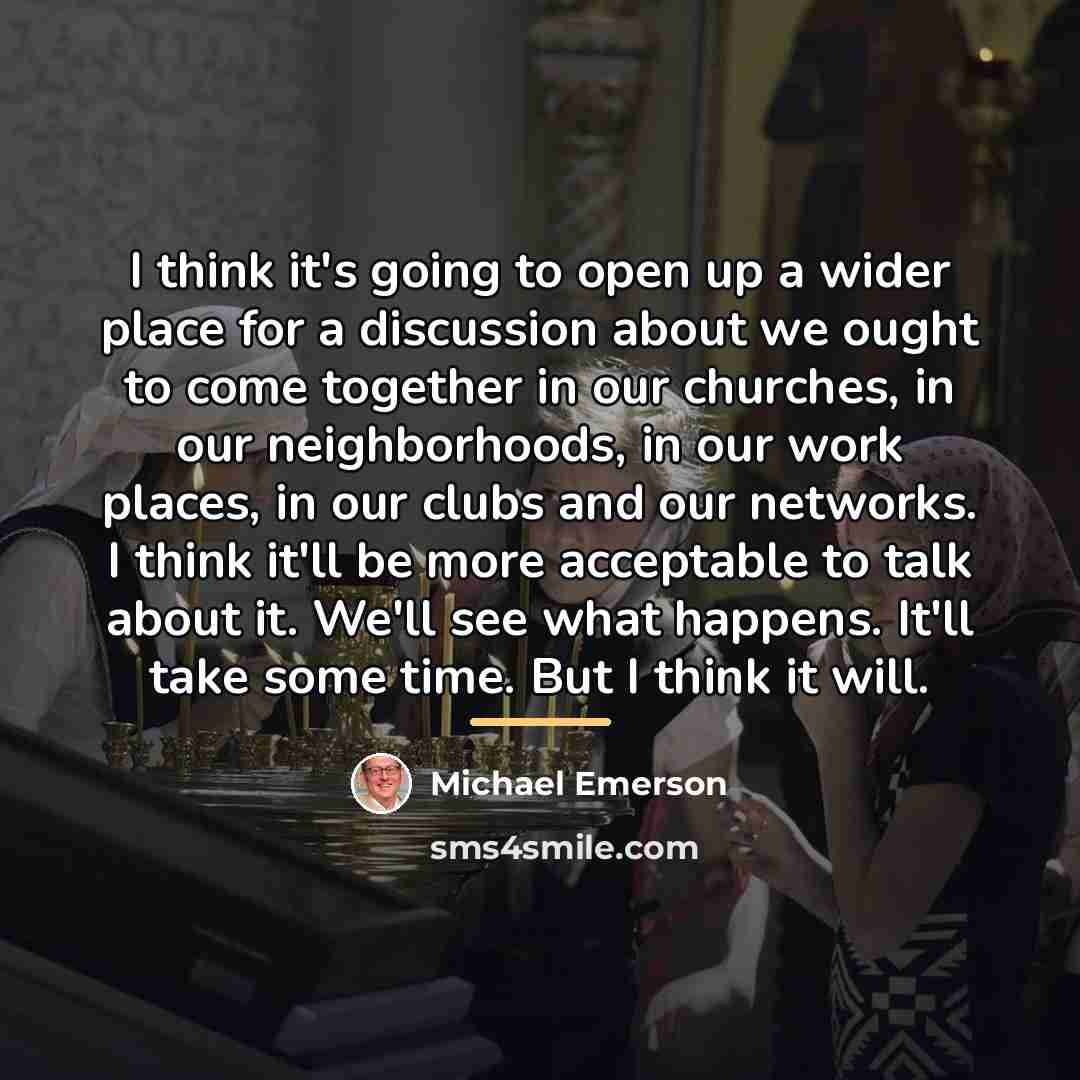 “I think it's going to open up a wider place…” quote by Michael Emerson