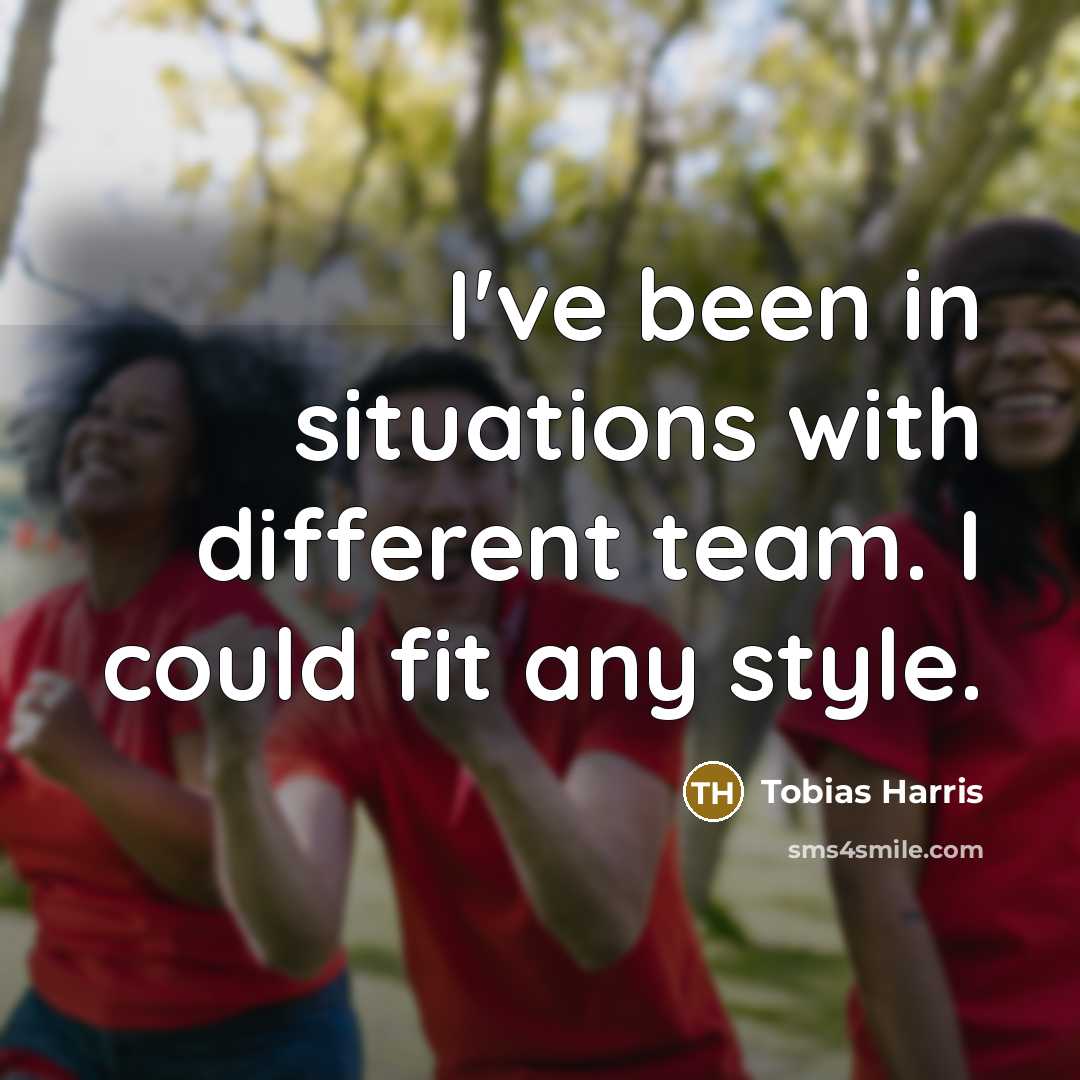 “I've been in situations with different team. I could fit…” quote by Tobias Harris
