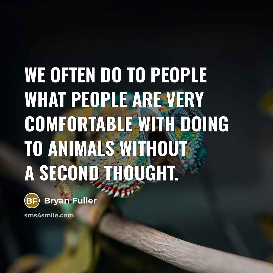 “We often do to people what people are very comfortable…” quote by Bryan Fuller
