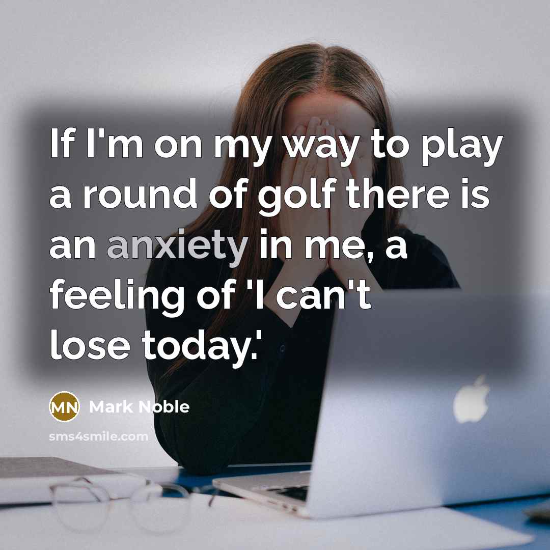“If I'm on my way to play a round of…” quote by Mark Noble