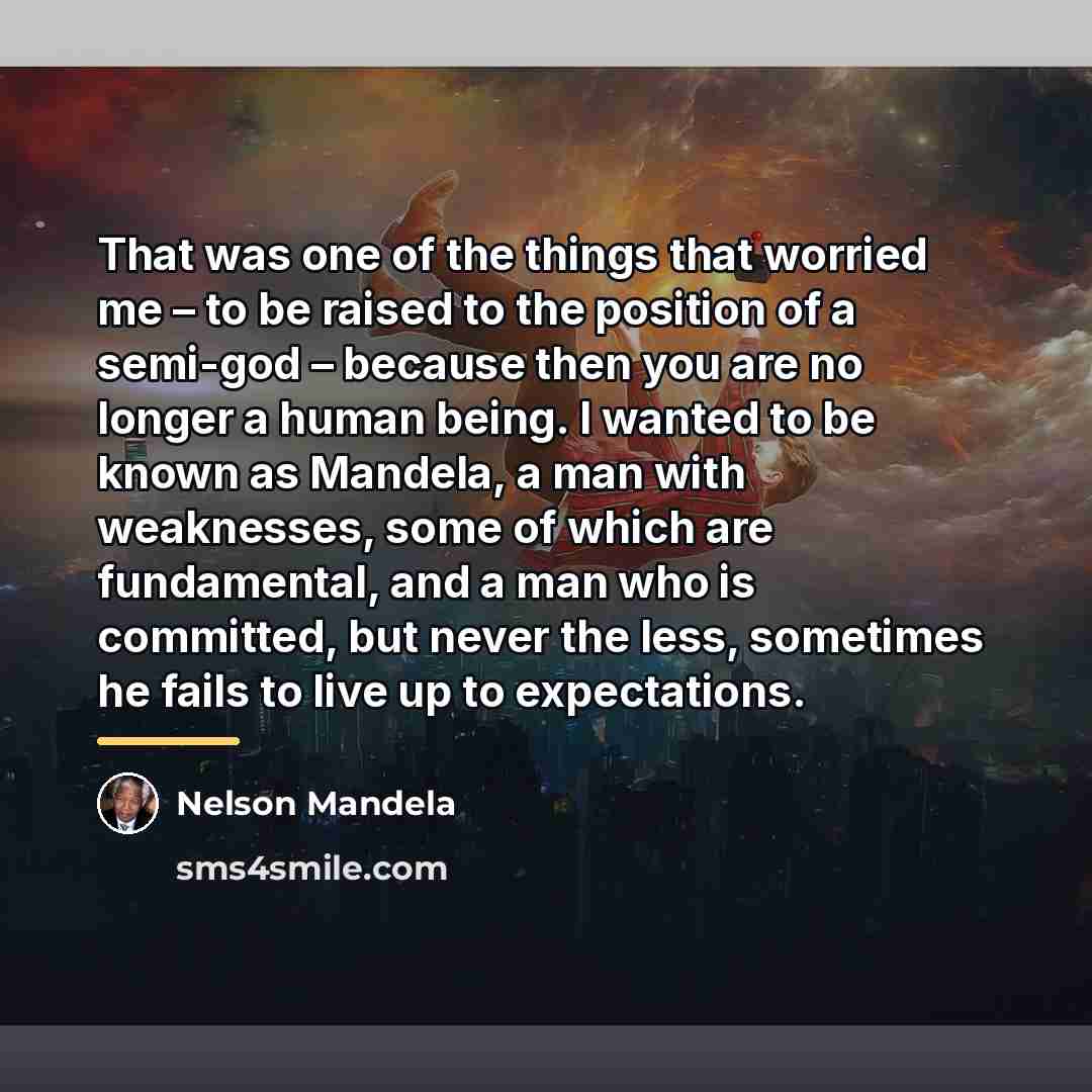 “That was one of the things that worried me –…” quote by Nelson Mandela