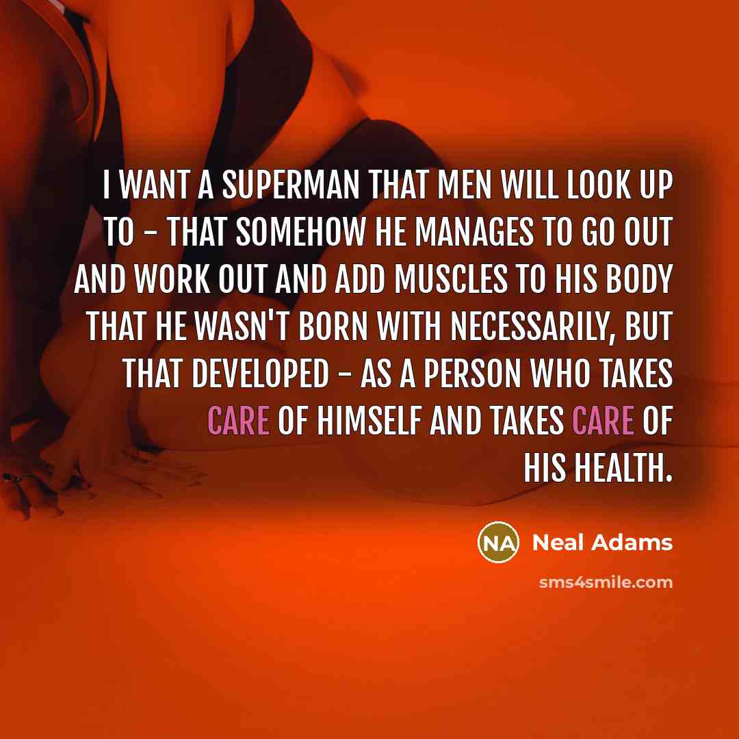“I want a Superman that men will look up to…” quote by Neal Adams
