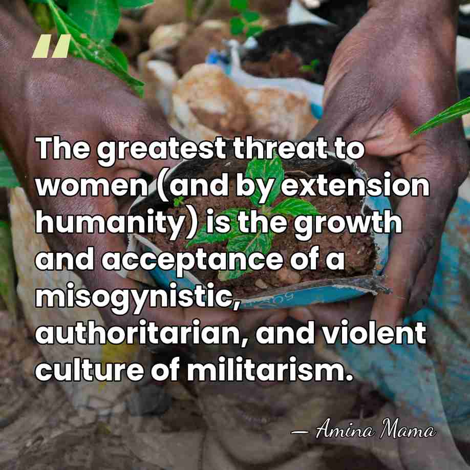 The greatest threat to women (and by extension humanity) is the growth&hellip; - Amina Mama
