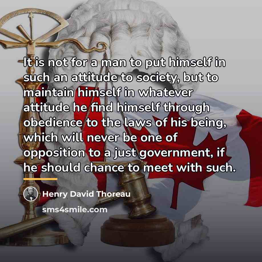 “It is not for a man to put himself in…” quote by Henry David Thoreau