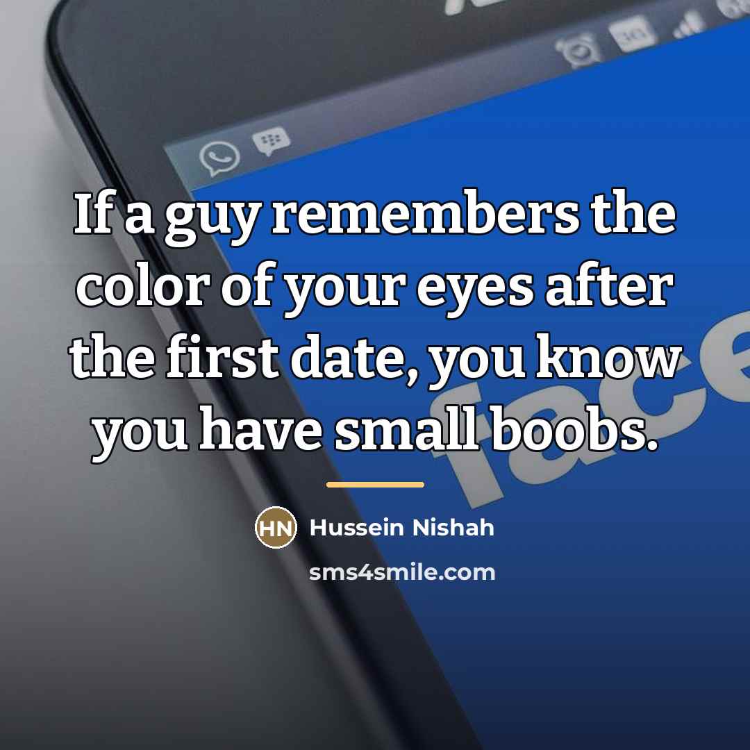 “If a guy remembers the color of your eyes after…” quote by Hussein Nishah