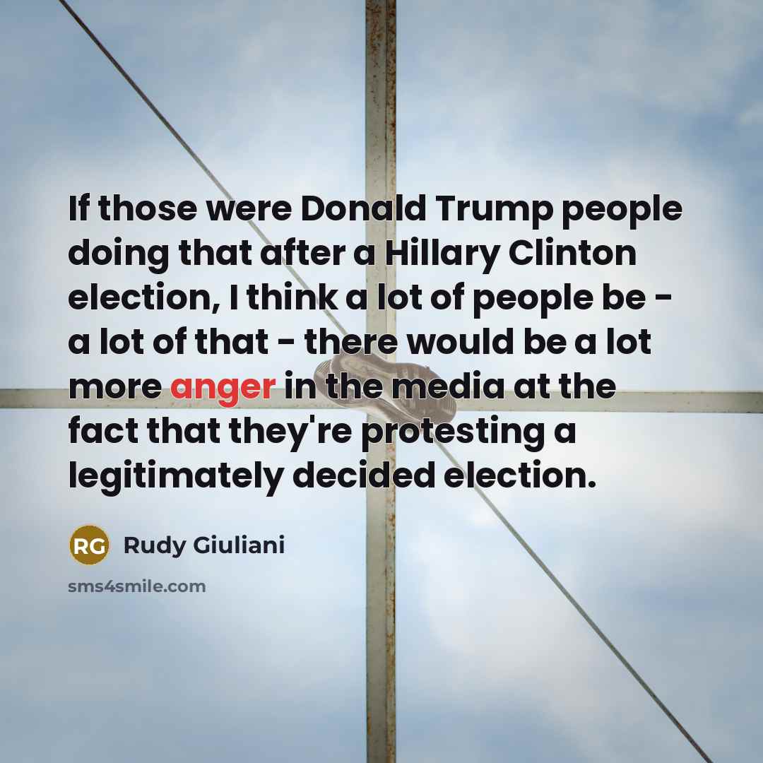 “If those were Donald Trump people doing that after a…” quote by Rudy Giuliani