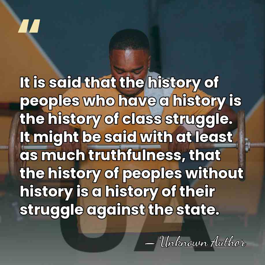 It is said that the history of peoples who have a history&hellip; - Unknown Author