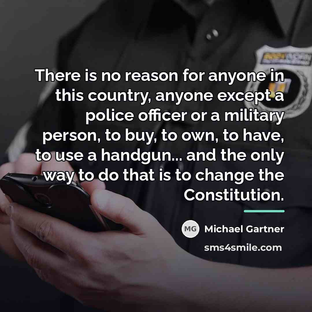 “There is no reason for anyone in this country, anyone…” quote by Michael Gartner