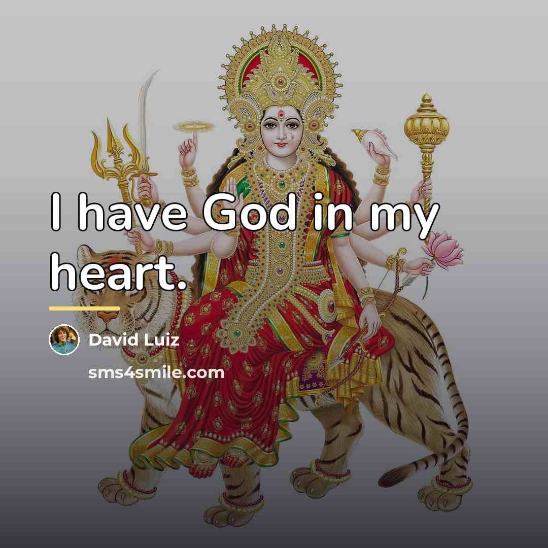 “I have God in my heart.…” quote by David Luiz